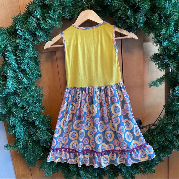 NWOT Ruffles by tutu & lulu Girls Dress Sz 7-8 - Picture 4 of 5